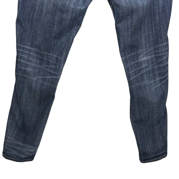 Vigoss Womens The Jagger Skinny Stretch Denim Distressed Embroidered Size 32x31 - Picture 9 of 13